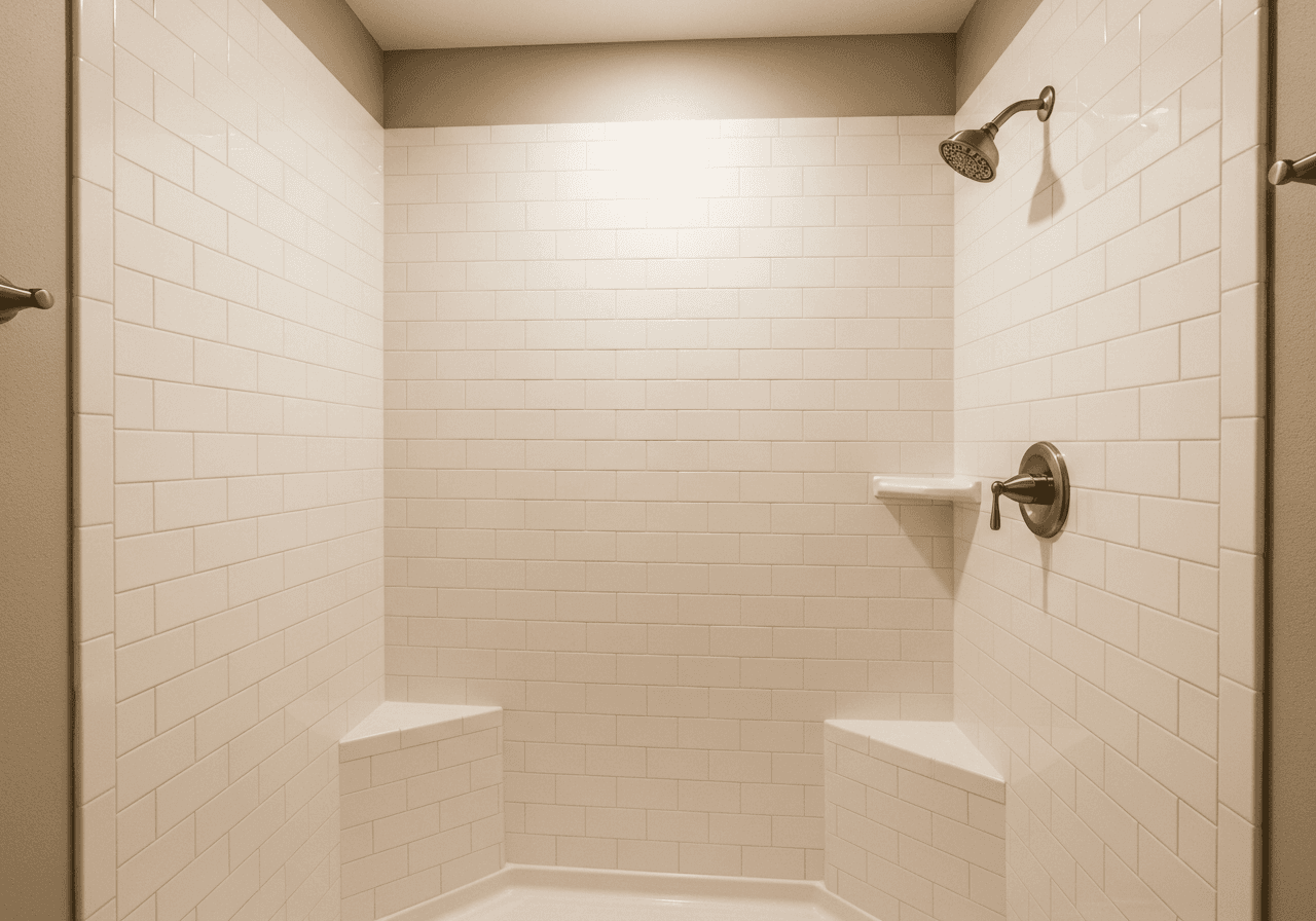 Essential Tile Look tile shower package