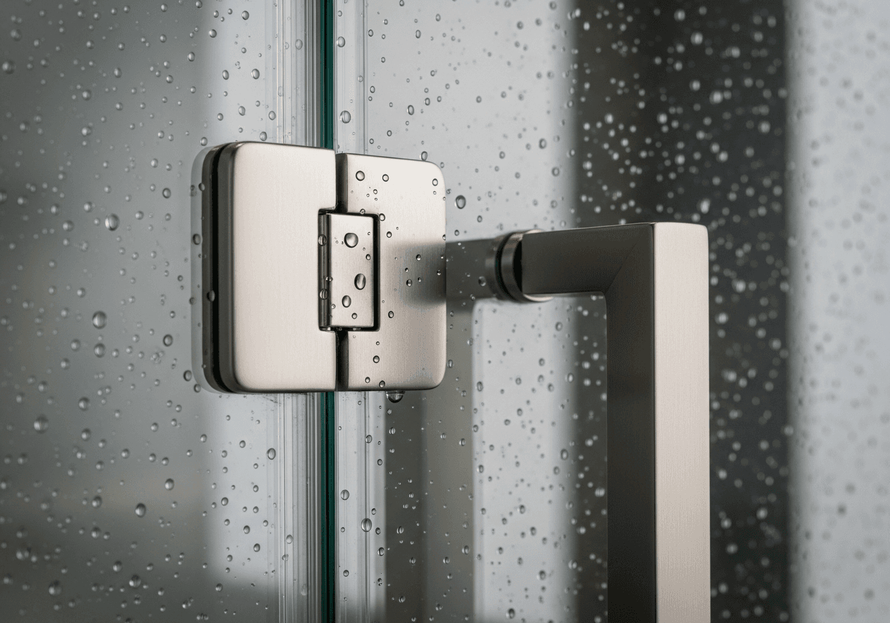 Frameless glass enclosure