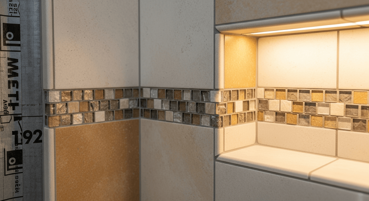 Professional Shower Tile Installation in Cary